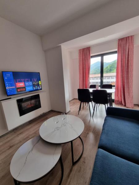 På billedet ses objektet Apartman Rita beliggende i byen Deževice.