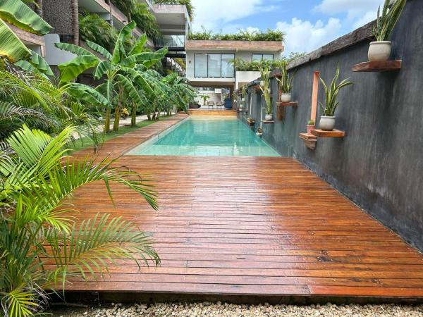 Na zdjęciu widoczny jest obiekt Estudio con Jacuzzi Privado en Xamira położony w mieście Tulum.