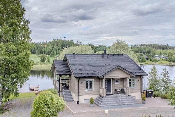Kuvassa näkyy kohde Holiday Villa Himos Hopearanta, joka sijaitsee kaupungissa Himos.