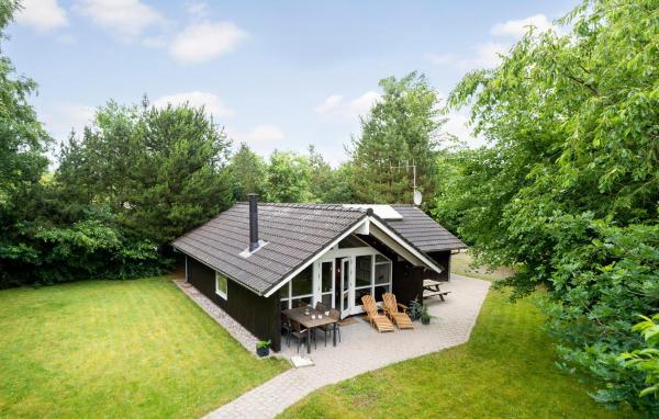 På billedet ses objektet Beautiful Home In Ansager With Wifi beliggende i byen Ansager.