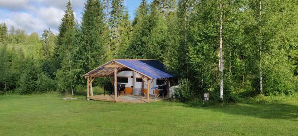 På billedet ses objektet Caravan at Solberg Hults Camping beliggende i byen Ekshärad.