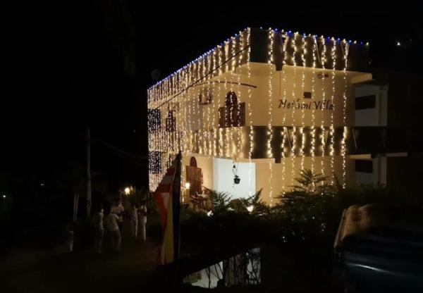 Na fotografii je vidět objekt New Nethmi Villa nacházející se ve městě Kandy.