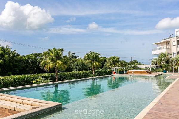 På billedet ses objektet Apto em cond Thai Beach Home Spa TBS1105 beliggende i byen Florianópolis.