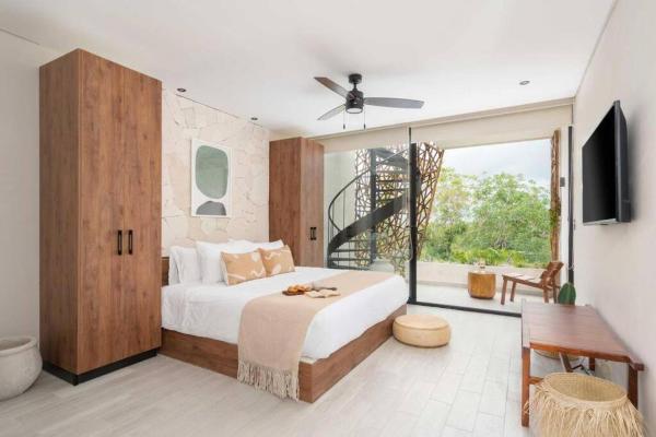 Na zdjęciu widoczny jest obiekt JADE Tulum - Chic PH studio with private hot tub położony w mieście Tulum.