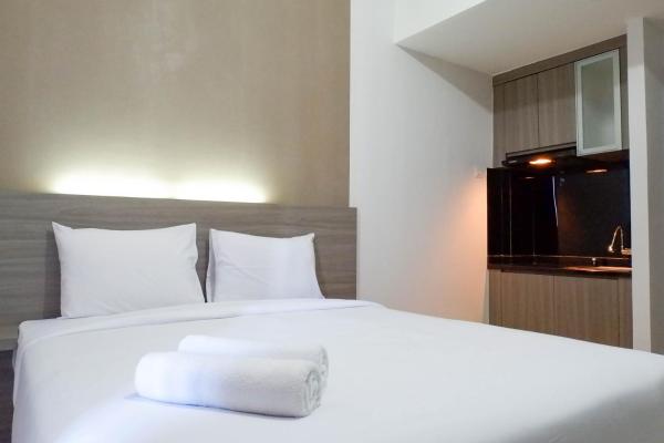A la foto es mostra l'objecte Well Apointed 1BR Apartment at Easton Park Residence Jatinangor By Travelio situat a la ciutat de Sumedang.