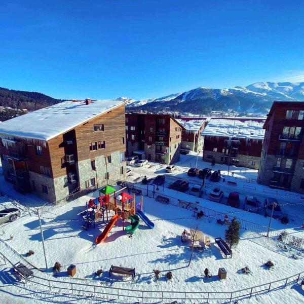 A la foto es mostra l'objecte Villa Monte Bakuriani apartment situat a la ciutat de Bakuriani.