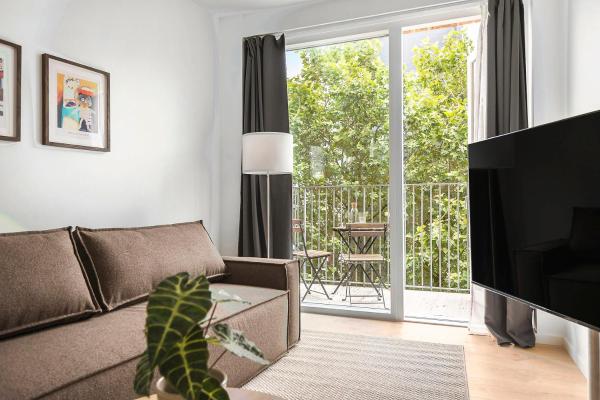 Auf dem Foto ist das Objekt Beautiful City Center Apartment w Balcony in der Stadt Aarhus zu sehen.
