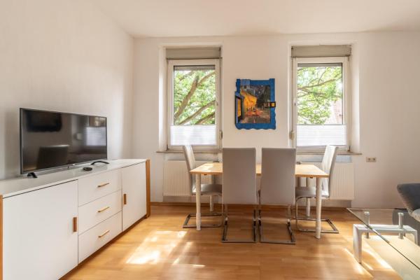 A la foto es mostra l'objecte Wohnung Nähe Mainz in ehemaligem Weingut mit 6 Schlafzimmer situat a la ciutat de Sulzheim.