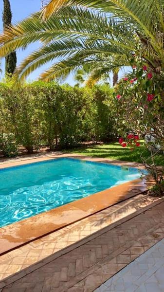 Kuvassa näkyy kohde Luxueuse villa Proche Agadir et Taroudant pour 6 pers Piscine Privée sans vis à vis, joka sijaitsee kaupungissa Riaïna.