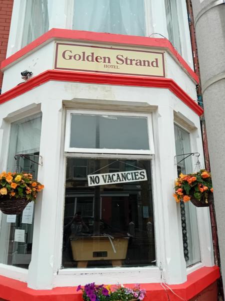 På billedet ses objektet MyRoomz Golden Strand Hotel beliggende i byen Blackpool.