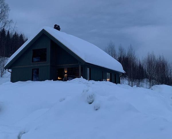 Na foto é possível ver o objeto Norefjell, Ny og flott hytte 4 soverom localizado na cidade de Hamremoen.