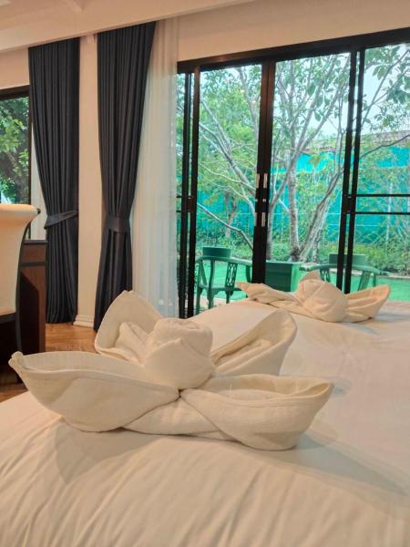 A la foto es mostra l'objecte โรงแรม ดิ โอวาเล่ย์ [The O Valley Boutique Hotel] situat a la ciutat de Ban Bang O.