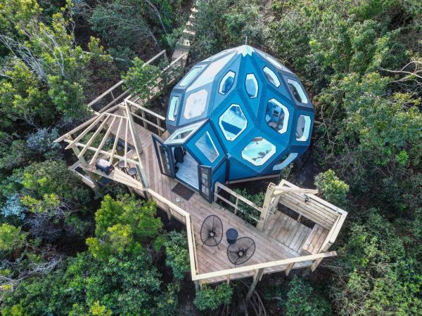 Na zdjęciu widoczny jest obiekt The Storm Hive - Misty Mountain Reserve położony w mieście Bergheim.