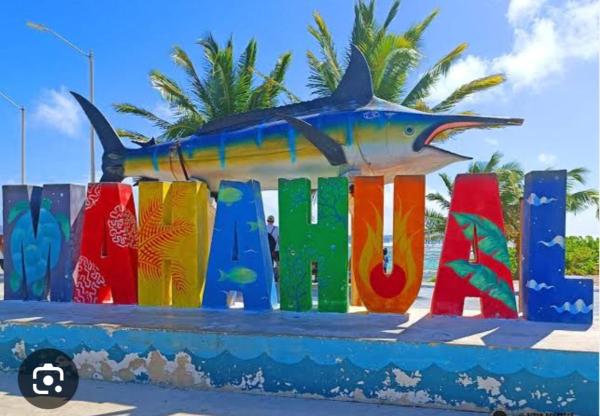 A la foto es mostra l'objecte Casa Vale situat a la ciutat de Mahahual.