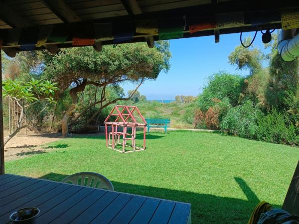 The photo shows the Perfect vacation in Michmoret by the sea located in the city of Mikhmoret.