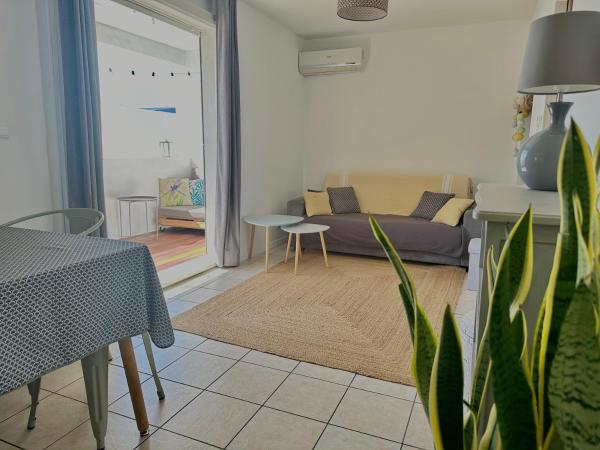 CosyCentralAppart T2 climatisé 45m2, Saint-Pierre