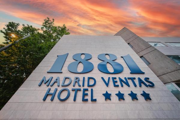 La photo montre l'objet 1881 Madrid Ventas Hotel situé dans la ville de Madrid.