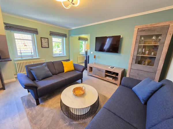 A la foto es mostra l'objecte Strandvillen Binz - Ferienwohnung mit Panoramablick, 2 Schlafzimmern und Balkon SV-715 situat a la ciutat de Binz.
