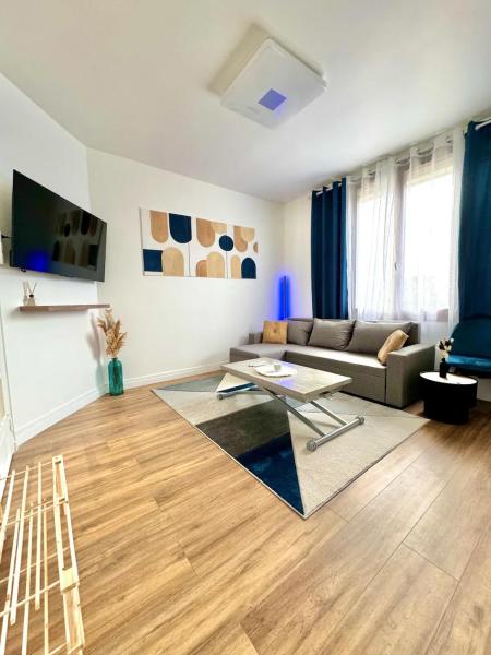 Appartement Cosy près de CDG, Astérix,JO, Paris