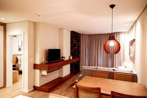 Encantador Flat No Serra Class - Canela