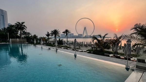 Luxury 2BR Biophilic Retreat with Private Jacuzzi, Massage Chair & Infinity Pool, Дубай