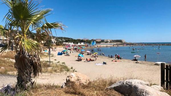 Na fotografii je vidět objekt Corniche Bleue à 3 mn à pied de la plage nacházející se ve městě Sète.