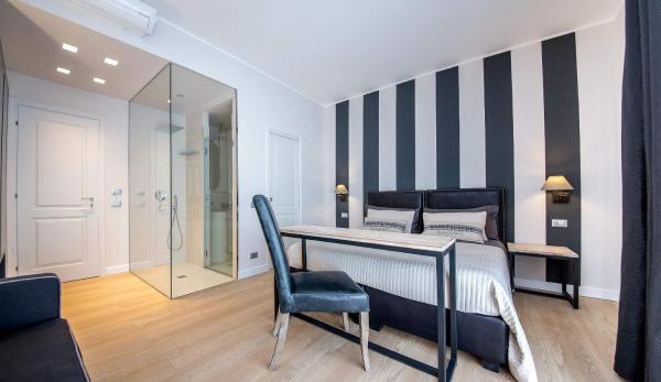 Na foto é possível ver o objeto Suite 136 localizado na cidade de Palermo.