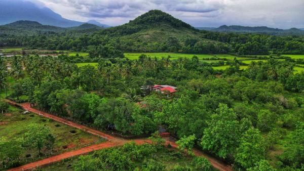 En la foto se muestra el objeto Farmhouse with Pool - Kalavady Farmstay ubicado en la ciudad de Jadkal.
