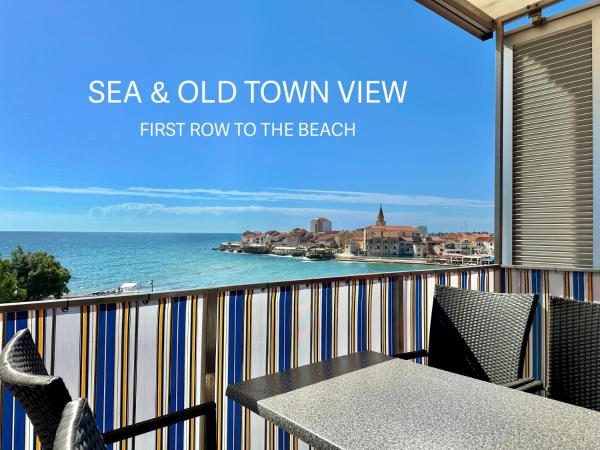 På billedet ses objektet Apartment Elaine's View beliggende i byen Umag.