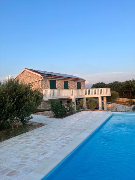 A la foto es mostra l'objecte Villa Maslina situat a la ciutat de Kolan.