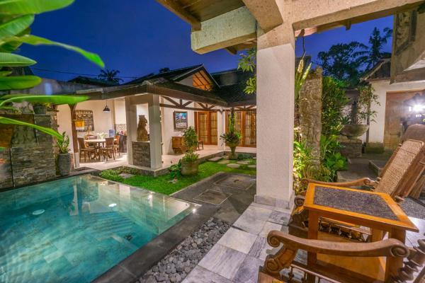 Auf dem Foto ist das Objekt Newly Renovated 3BR Cozy Villa with Private Pool in der Stadt Ubud zu sehen.
