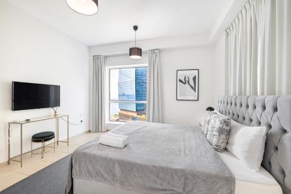 A la foto es mostra l'objecte Seafront Newly Renovated 2BR in JBR situat a la ciutat de Dubai.