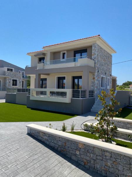 A la foto es mostra l'objecte Olia Residences Lesvos situat a la ciutat de Káto Trítos.