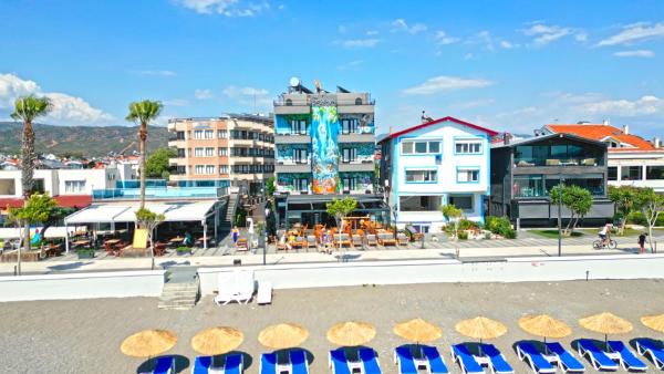 Nella foto è visibile l'oggetto Yasemin Hotel situato nella città di Fethiye.