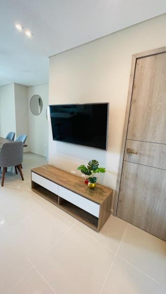 På billedet ses objektet Hermoso apartamento zona norte beliggende i byen La Mina.