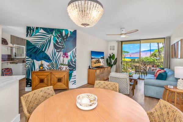 På billedet ses objektet Hip Hawaiian Oceanfront Vistas beliggende i byen Kihei.