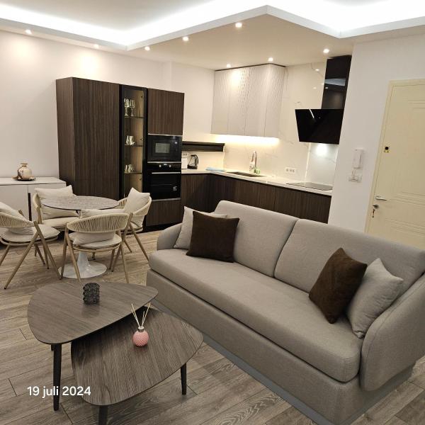 照片显示了位于Shkodër市的Alidas Gold Apartment 1物件。