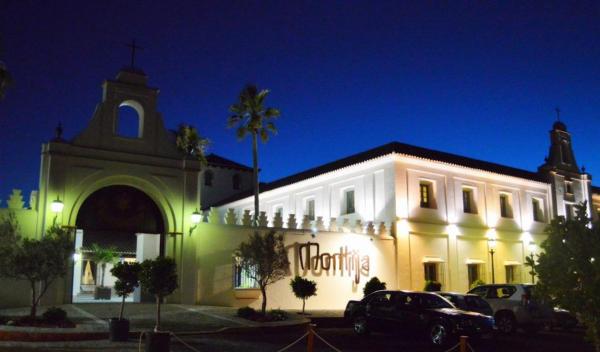 La photo montre l'objet Hacienda Montija Hotel situé dans la ville de Gibraleón.