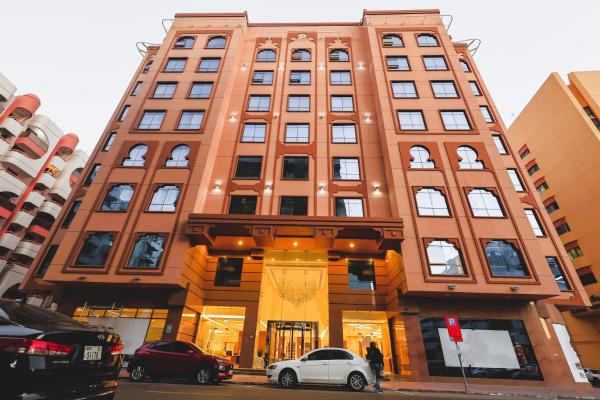 Na zdjęciu widoczny jest obiekt Best Western Premier M Four Hotel położony w mieście Dubaj.