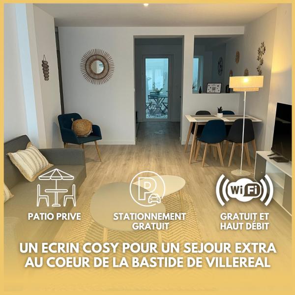 A la foto es mostra l'objecte Le refuge de la Bastide - Villeréal - 4 pers situat a la ciutat de Rives.