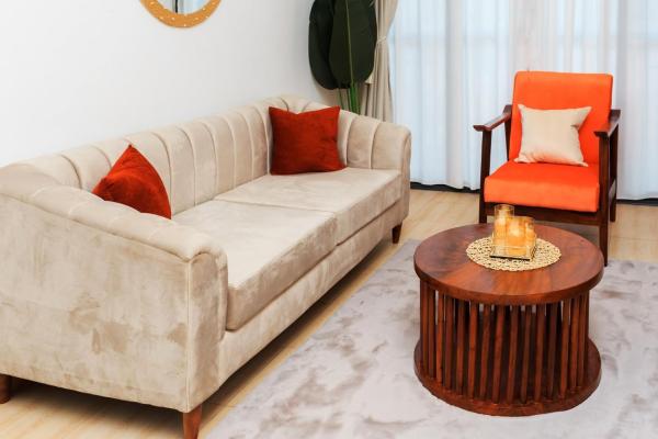 A la foto es mostra l'objecte Cozy Luxe Apartment situat a la ciutat de Wakiso.