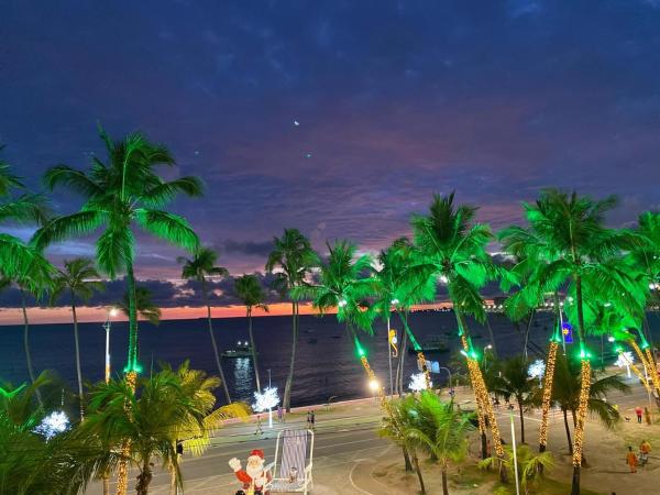 Nella foto è visibile l'oggetto Vista Privilegiada - Frente ao Mar situato nella città di Maceió.