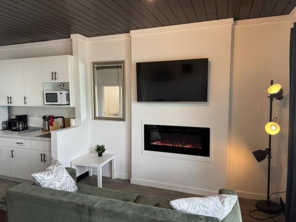 A la foto es mostra l'objecte 1 BD Motel Condo with kitchenette - 10 situat a la ciutat de Edmonton.