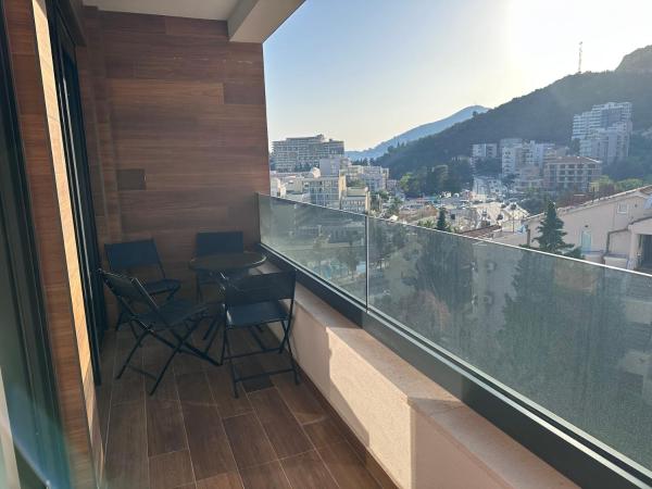A la foto es mostra l'objecte New apartment beach 240m Becici situat a la ciutat de Bečići.