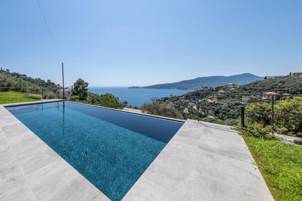 Nella foto è visibile l'oggetto VILLA DUFOUR 1 Lusso, Spazio e Vista Mare situato nella città di Zoagli.