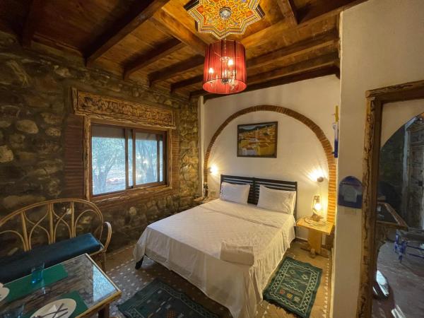 På bildet vises objektet Auberge Alwahabi som ligger i byen Chefchaouen.