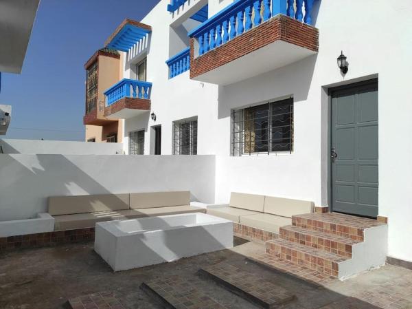 Na foto é possível ver o objeto Villa Zaina localizado na cidade de Souira Kedima.