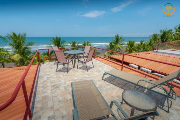 A la foto es mostra l'objecte Condo Ocean front with Rooftop in Bahia Azul, Jaco Beach situat a la ciutat de Jacó.