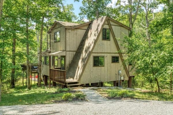 A la foto es mostra l'objecte Limberry Cove Lakefront Getaway situat a la ciutat de Innsbrook.