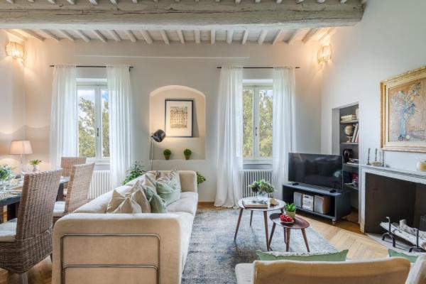 Auf dem Foto ist das Objekt Garden Vista Charming Apartment 2 Bedrooms 2 Bathrooms in der Stadt Lucca zu sehen.